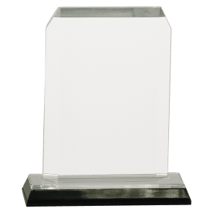Clipped Corner Impress Acrylic - Custom Engraved Award