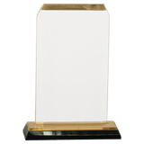 Clipped Corner Impress Acrylic - Custom Engraved Award
