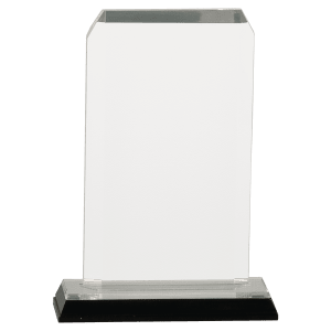 Clipped Corner Impress Acrylic - Custom Engraved Award
