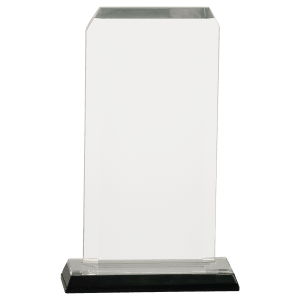 Clipped Corner Impress Acrylic - Custom Engraved Award