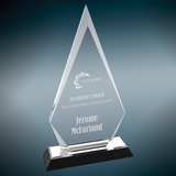 Arrow Point Impress Acrylic - Custom Engraved Award