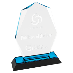 Octagon Point Impress Acrylic - Custom Engraved Award