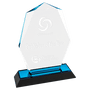 Octagon Point Impress Acrylic - Custom Engraved Award