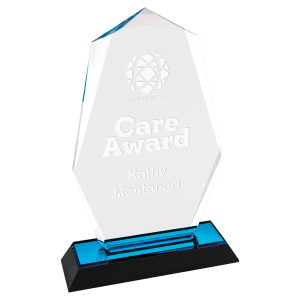 Octagon Point Impress Acrylic - Custom Engraved Award