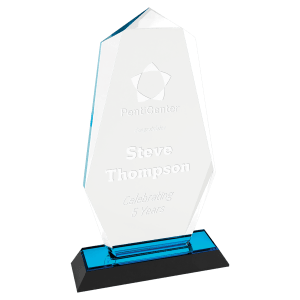 Octagon Point Impress Acrylic - Custom Engraved Award