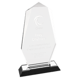 Octagon Point Impress Acrylic - Custom Engraved Award