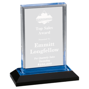 Beveled Impress Acrylic - Custom Engraved Award