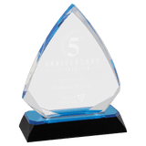 Arrow Diamond Corner Base Impress Acrylic - Custom Engraved Award