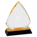 Arrow Diamond Corner Base Impress Acrylic - Custom Engraved Award