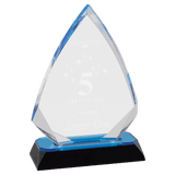 Arrow Diamond Corner Base Impress Acrylic - Custom Engraved Award