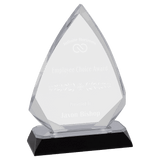 Arrow Diamond Corner Base Impress Acrylic - Custom Engraved Award