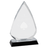 Arrow Diamond Corner Base Impress Acrylic - Custom Engraved Award