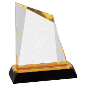 Peak Diamond Corner Base Impress Acrylic - Custom Engraved Award