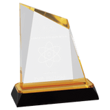 Peak Diamond Corner Base Impress Acrylic - Custom Engraved Award