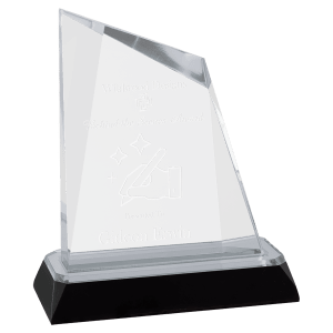 Peak Diamond Corner Base Impress Acrylic - Custom Engraved Award
