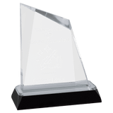 Peak Diamond Corner Base Impress Acrylic - Custom Engraved Award