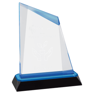 Peak Diamond Corner Base Impress Acrylic - Custom Engraved Award