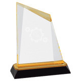 Peak Diamond Corner Base Impress Acrylic - Custom Engraved Award