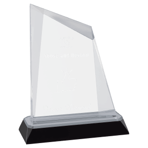 Peak Diamond Corner Base Impress Acrylic - Custom Engraved Award