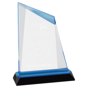 Peak Diamond Corner Base Impress Acrylic - Custom Engraved Award