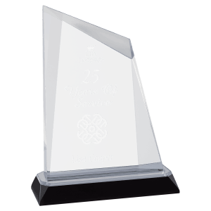 Peak Diamond Corner Base Impress Acrylic - Custom Engraved Award