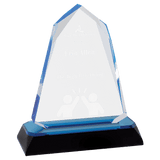 Halo Diamond Corner Base Impress Acrylic - Custom Engraved Award