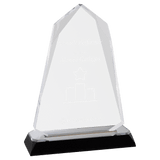 Halo Diamond Corner Base Impress Acrylic - Custom Engraved Award
