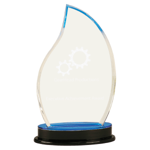 Flame Impress Acrylic - Custom Engraved Award