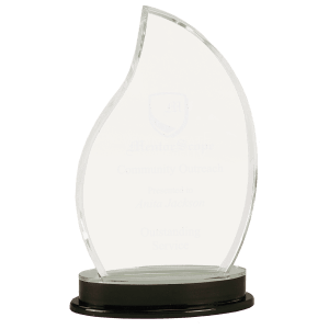Flame Impress Acrylic - Custom Engraved Award
