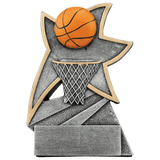 Basketball Jazz Star Resin Trophy - Custom Engraved Award