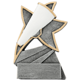 Cheer Jazz Star Resin Trophy - Custom Engraved Award