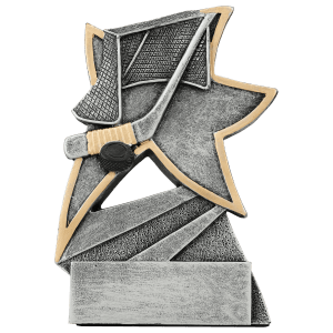 Hockey Jazz Star Resin Trophy - Custom Engraved Award