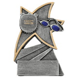 Swimming Jazz Star Resin Trophy - Custom Engraved Award