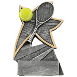 Tennis Jazz Star Resin Trophy - Custom Engraved Award