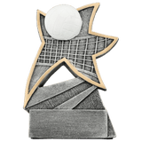 Volleyball Jazz Star Resin Trophy - Custom Engraved Award