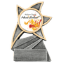 2" Insert Holder Jazz Star Resin Trophy - Custom Engraved Award