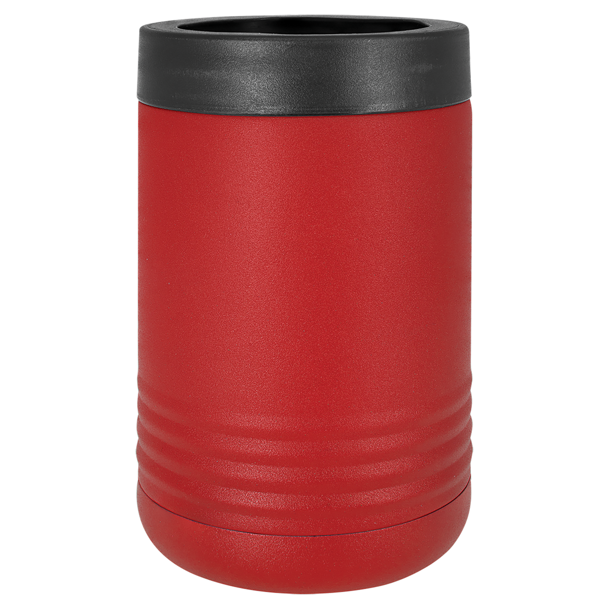 Red with Silver Engraving Beverage Holder Tumbler - Laser Engraved Drinkware