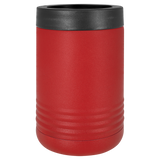 Red with Silver Engraving Beverage Holder Tumbler - Laser Engraved Drinkware