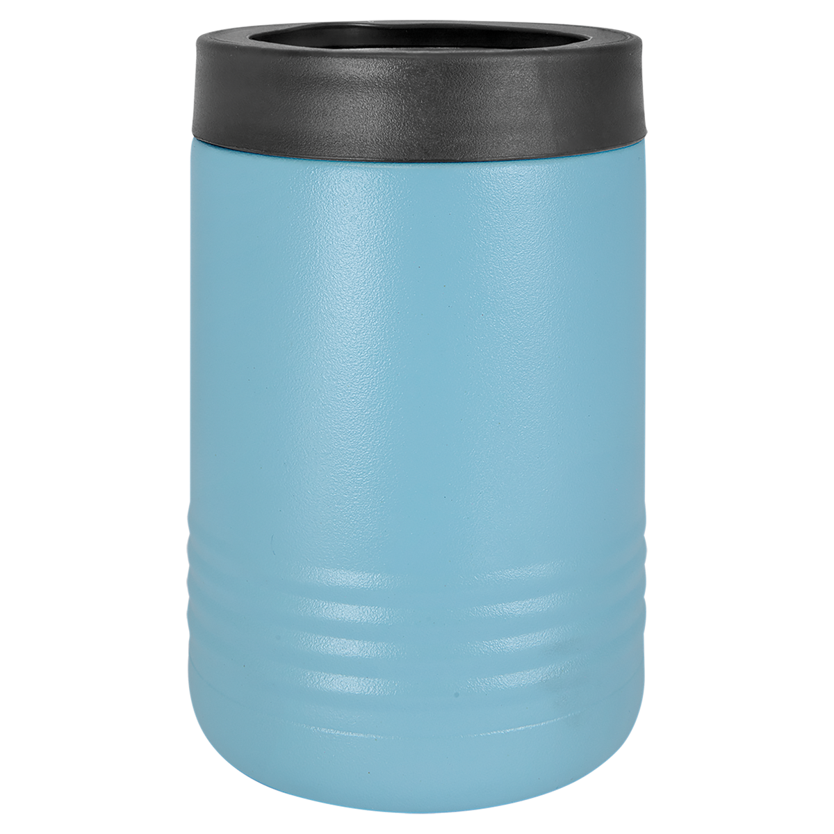 Light Blue with Silver Engraving Beverage Holder Tumbler - Laser Engraved Drinkware