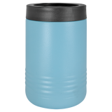 Light Blue with Silver Engraving Beverage Holder Tumbler - Laser Engraved Drinkware