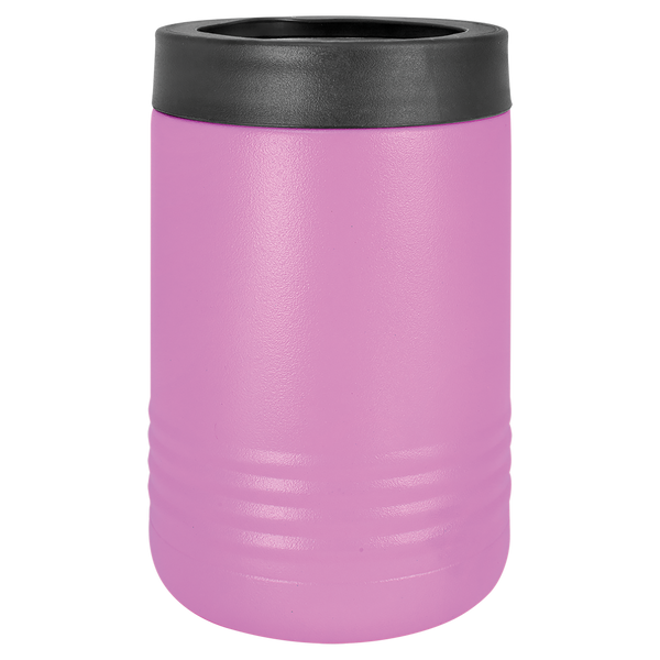 Light Purple with Silver Engraving Beverage Holder Tumbler - Laser Engraved Drinkware