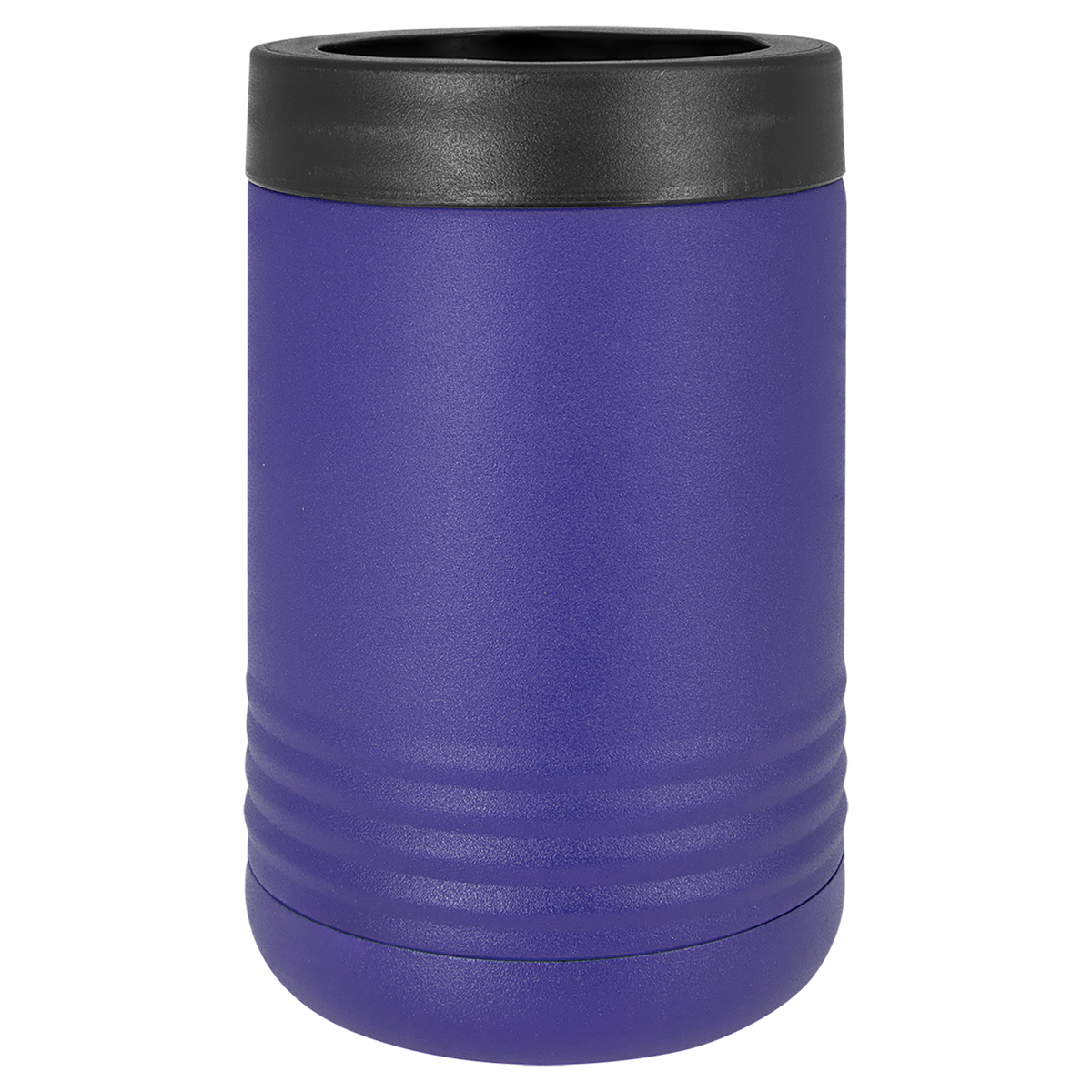 Purple with Silver Engraving Beverage Holder Tumbler - Laser Engraved Drinkware