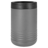 Dark Gray with Silver Engraving Beverage Holder Tumbler - Laser Engraved Drinkware