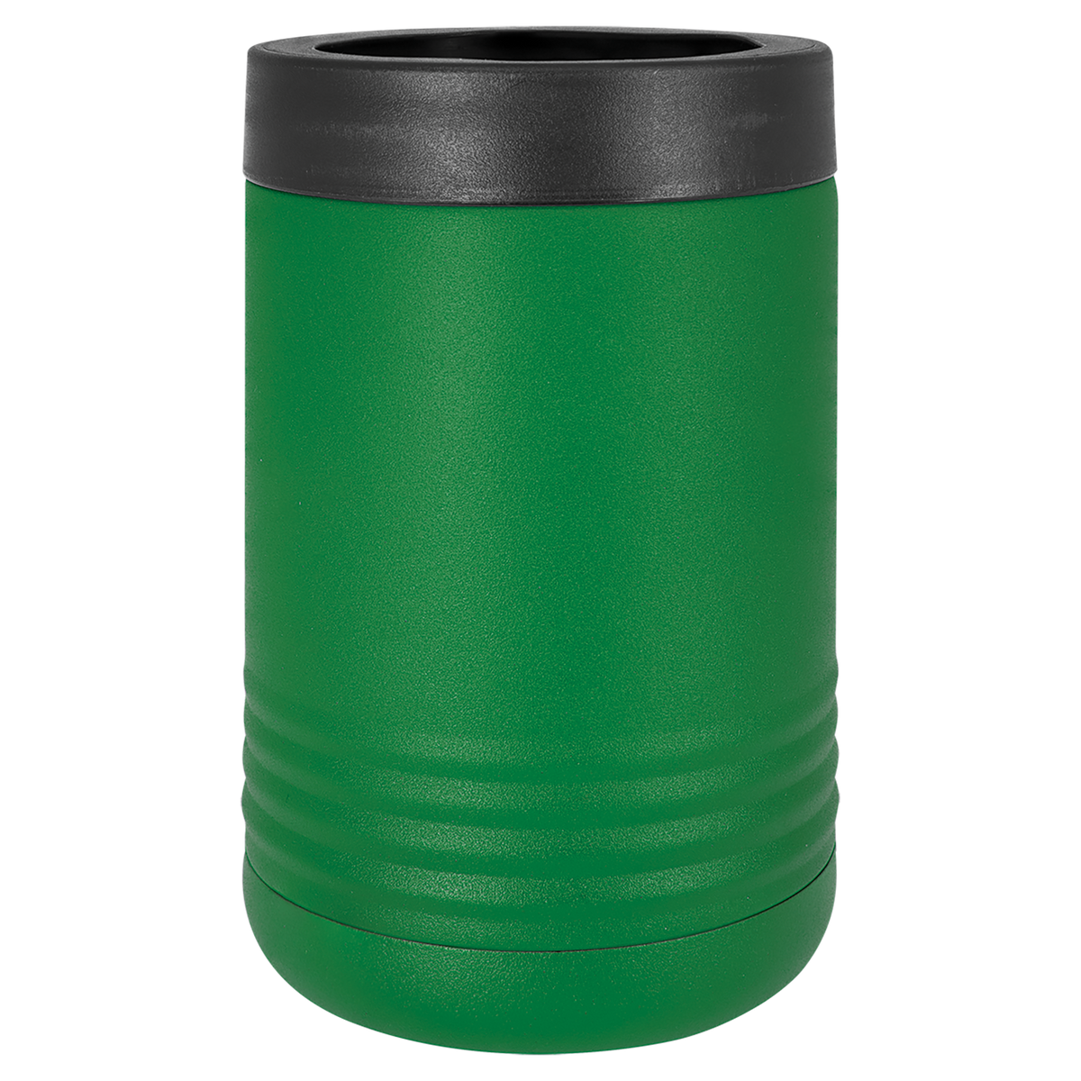 Green with Silver Engraving Beverage Holder Tumbler - Laser Engraved Drinkware