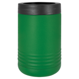 Green with Silver Engraving Beverage Holder Tumbler - Laser Engraved Drinkware