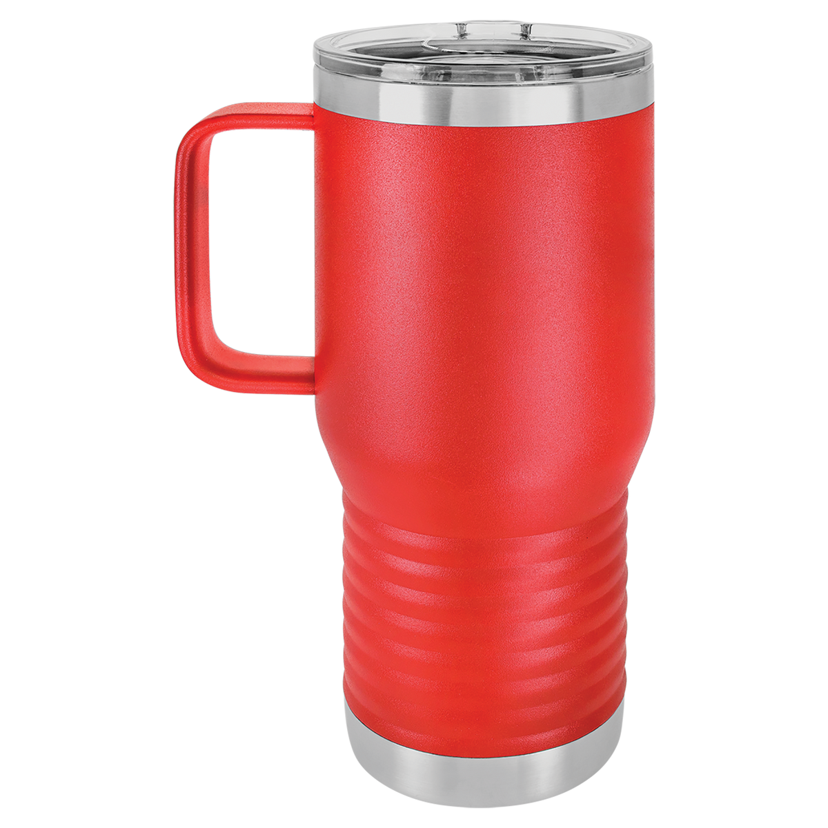 Red with Silver Engraving 20oz Coffee Mug - Laser Engraved Drinkware