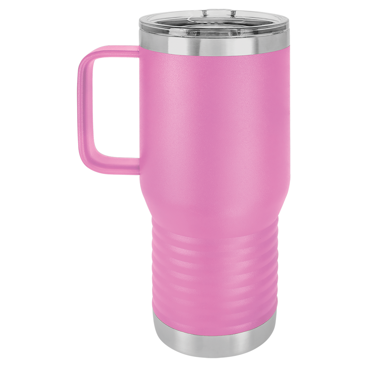 Light Purlple with Silver Engraving 20oz Coffee Mug - Laser Engraved Drinkware
