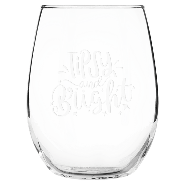 A Libbey 15 oz. Stemless Wine Glass