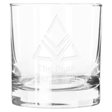 A Libbey 11 oz. Heavy Base Finedge Rocks Glass