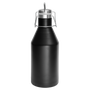 Matte Black with Silver Engraving 64 Oz Growler Tumbler - Laser Engraved Drinkware